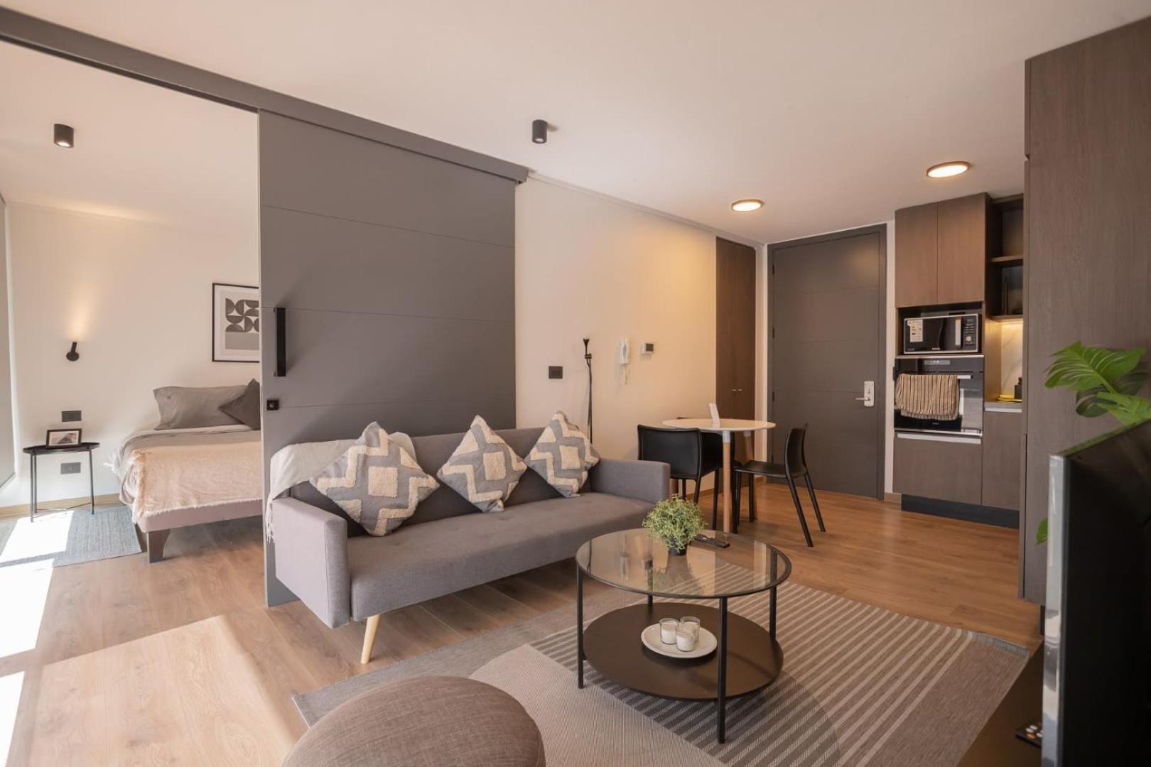Apartamento Increible Espacio A Pasos Del Metro Santiago de Chile